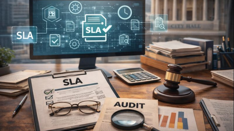 Nexdata Tecnologia Ltda apresenta processos municipais com SLAs e auditoria.